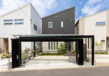 福岡県福岡市「車庫スペースを活かしたプライベートな空間作り」外構リフォーム工事